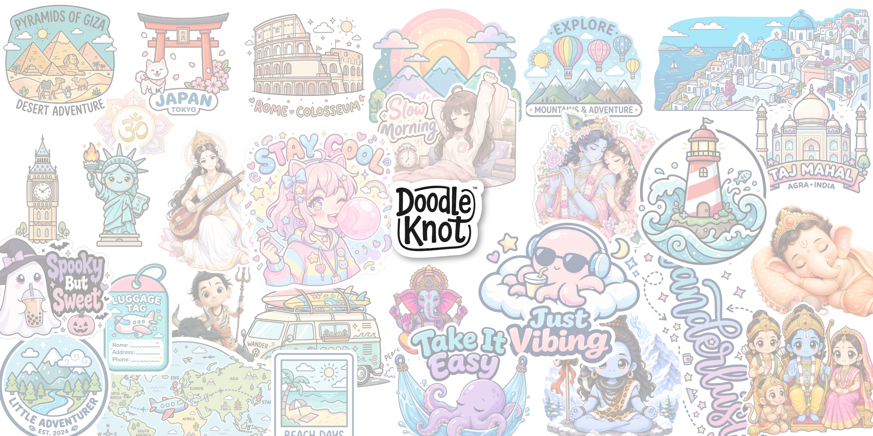 How a Simple Love for Creative Stickers Became DoodleKnot